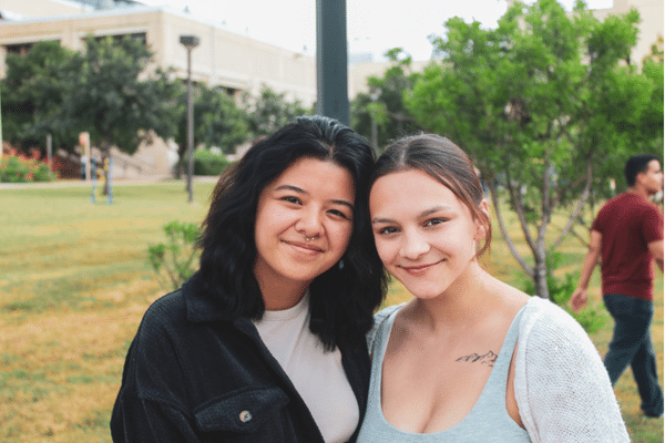 Students on Campus